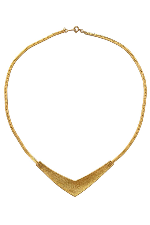 1970's/80's Vintage Necklace - AVON Turquoise/Black Enamel Front Detail