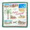 "Palm Springs" Square Silk Scarf
