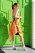Robe foulard vintage "Sunny Floral" de Vivian