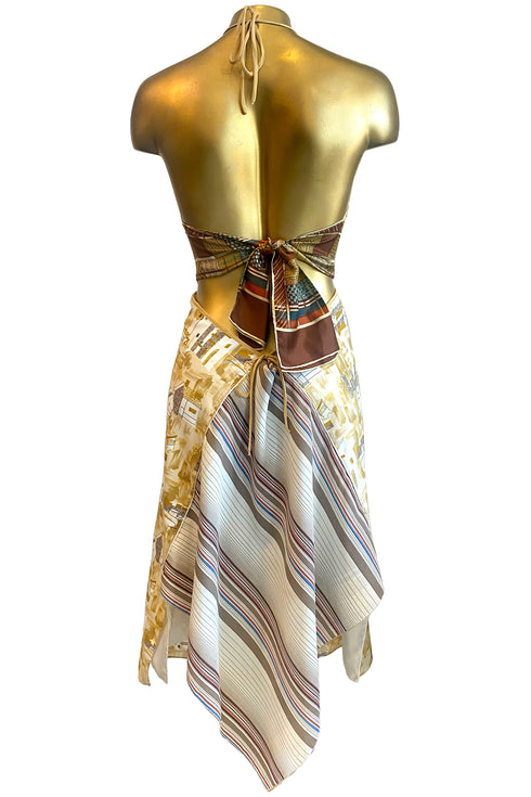 Vivian "Century 21" Vintage Scarf Dress