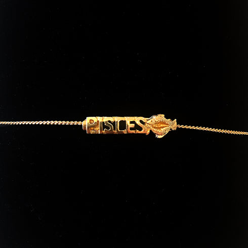 Vintage Bracelet- Zodiac Sign 1970's