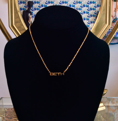 The Name Game - 1970's Vintage Jewelry