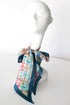 Foulard Oblong "Tile" en Soie