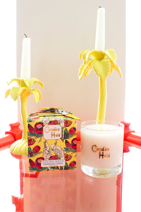 "Poolside Breeze" Signature Fragranced Candle