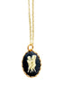 Vintage Necklace- Zodiac Sign Cameo 1970's