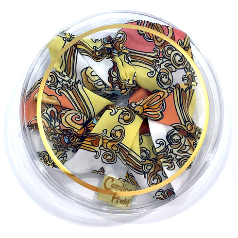 Heather Silk Scrunchie