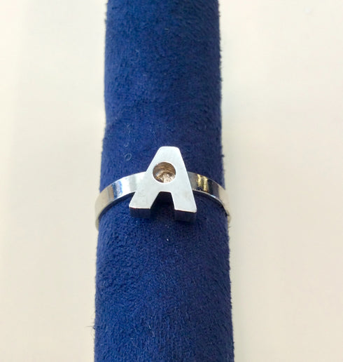 Vintage Ring- Initial Letter 1970's