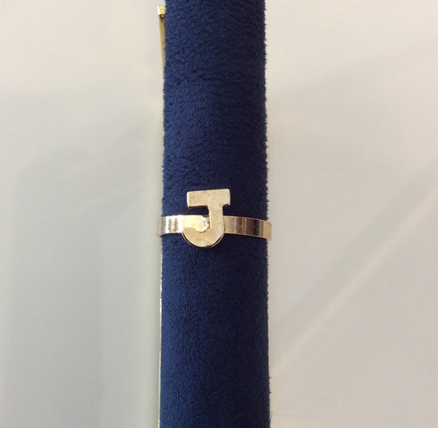 Vintage Ring- Initial Letter 1970's