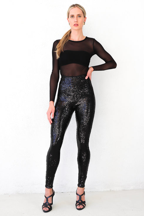 Legging à sequins par Commando