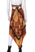 Vivian "California Girl" Robe Foulard Vintage Réversible