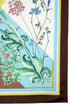 "Opium Floral III" Square Silk Scarf