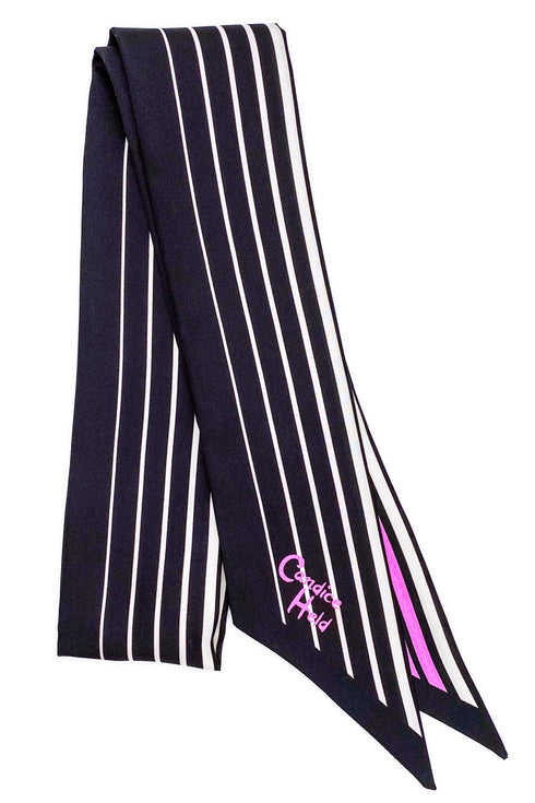 "Variegated Stripe" Silk Twilly