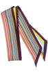 "Variegated Stripe" Silk Twilly