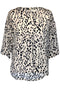 Haut en soie "Snow Cheetah" de Jane