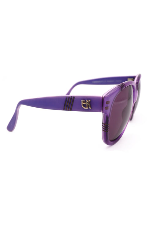 Vintage Sunglasses- Emmanuelle Khanh Purple  8080 102