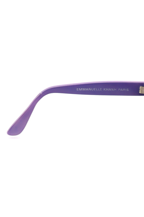 Vintage Sunglasses- Emmanuelle Khanh Purple  8080 102