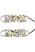 "Snow Cheetah" Reversible Silk Face Mask