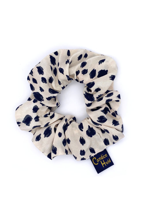 Heather Silk Scrunchie