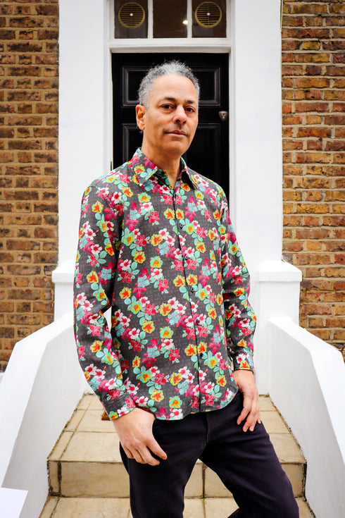 Chemise à manches longues Rhett "UV Floral"