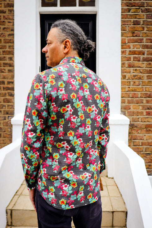 Chemise à manches longues Rhett "UV Floral"