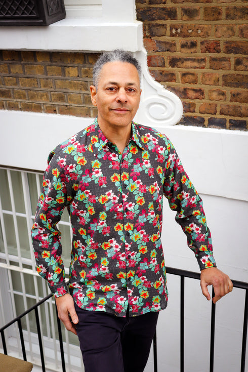 Chemise à manches longues Rhett "UV Floral"