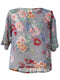 Haut en soie "Fishnet Floral" Jane
