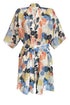 Kimono in cotone/seta Jerry "Flower Burst".