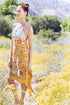 Robe Foulard Vintage "Chevaux Médiévaux" Vivian
