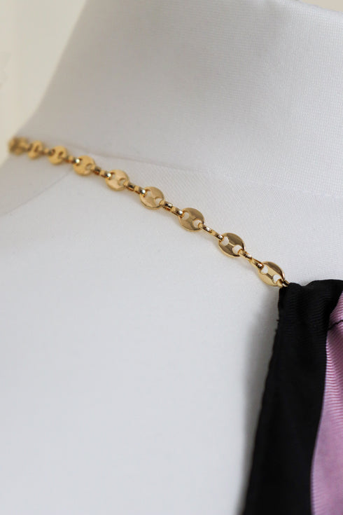 Patti "Painterly Pastels" Reversible Silk Scarf Halter Top