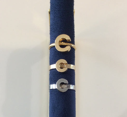 Vintage Ring- Initial Letter 1970's