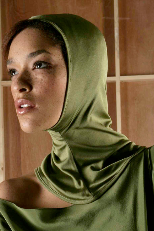 Passamontagna in maglia di seta Tiza