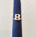 Vintage Ring- Initial Letter 1970's