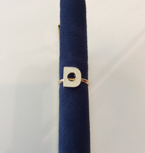 Vintage Ring- Initial Letter 1970's