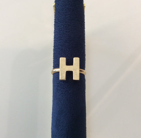 Vintage Ring- Initial Letter 1970's