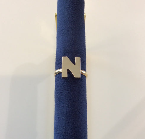 Vintage Ring- Initial Letter 1970's