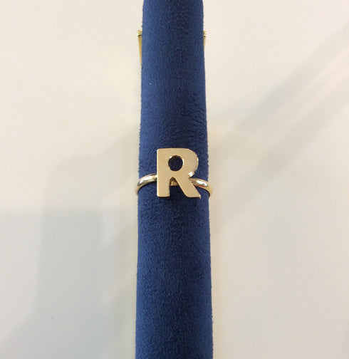 Vintage Ring- Initial Letter 1970's