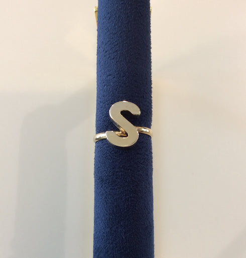 Vintage Ring- Initial Letter 1970's