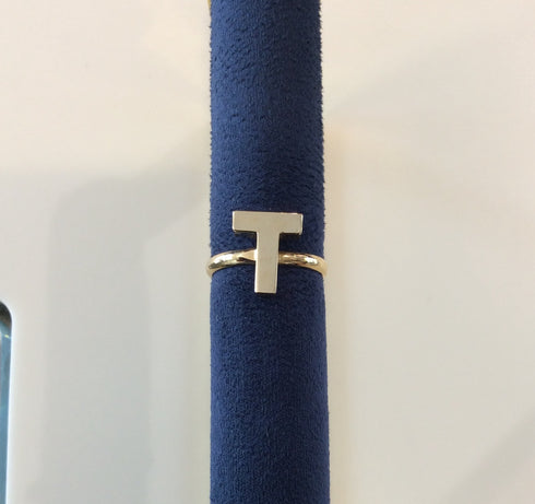 Vintage Ring- Initial Letter 1970's