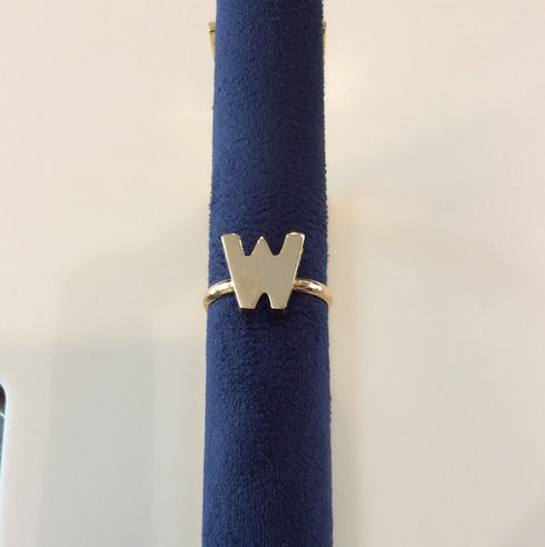 Vintage Ring- Initial Letter 1970's