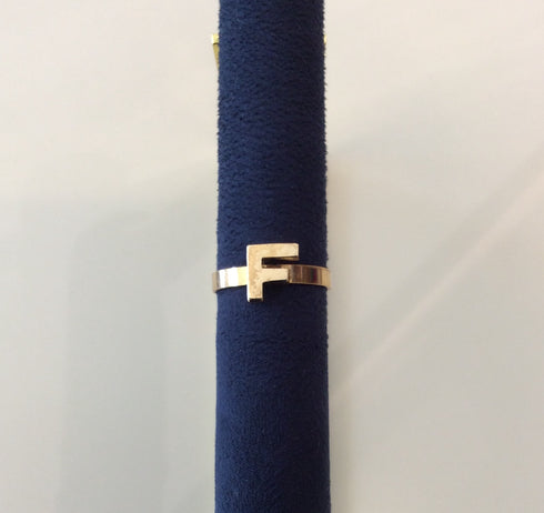 Vintage Ring- Initial Letter 1970's