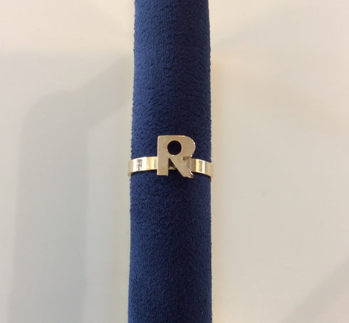 Vintage Ring- Initial Letter 1970's