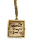 Vintage Necklace- Zodiac Tile Necklace