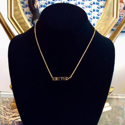 The Name Game - 1970's Vintage Jewelry