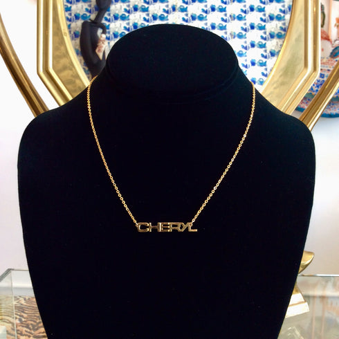 The Name Game - 1970's Vintage Jewelry