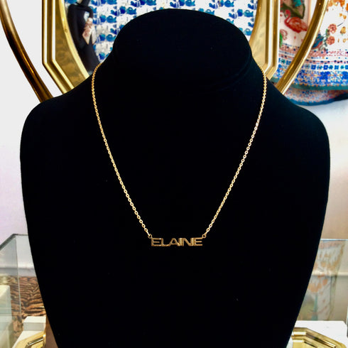 The Name Game - 1970's Vintage Jewelry