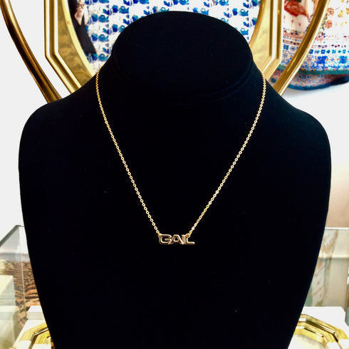 The Name Game - 1970's Vintage Jewelry