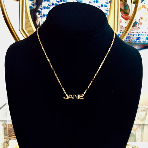 The Name Game - 1970's Vintage Jewelry