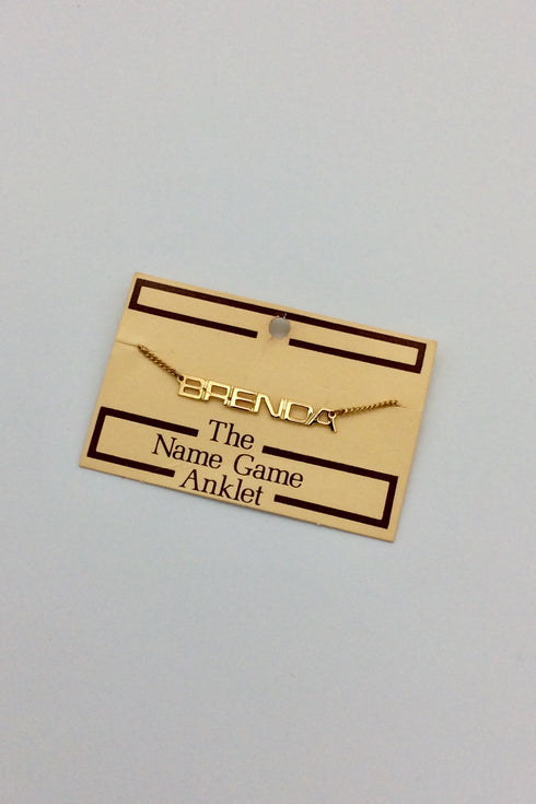 The Name Game - 1970's Vintage Jewelry