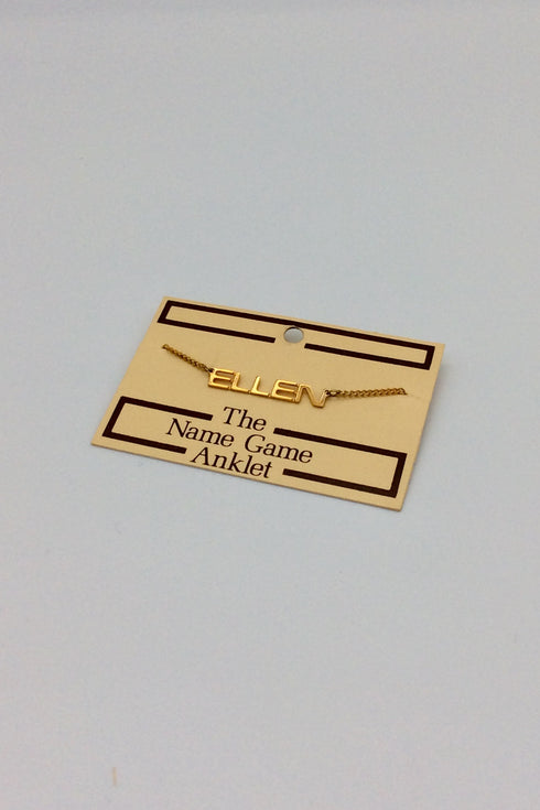 The Name Game - 1970's Vintage Jewelry