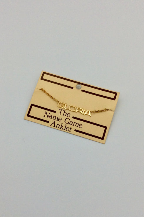 The Name Game - 1970's Vintage Jewelry
